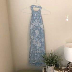 UO Catalina Printed Halter Dress
